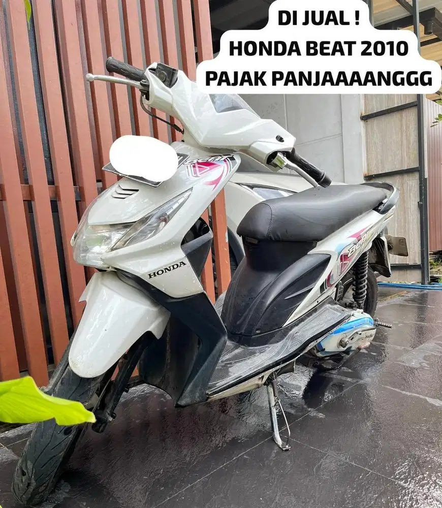 Honda Beat 2010 pajak panjang