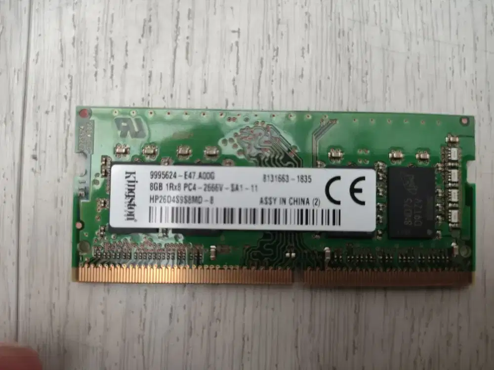 Kingston RAM Laptop SODIMM DDR4 8 GB PC 2666