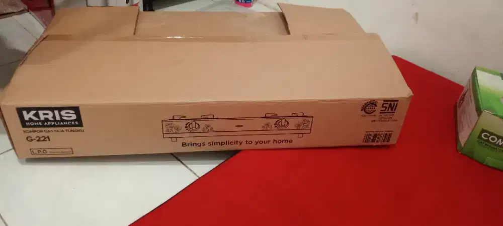 Assalamualaikum for sale kompor kris 2 tungku NEW