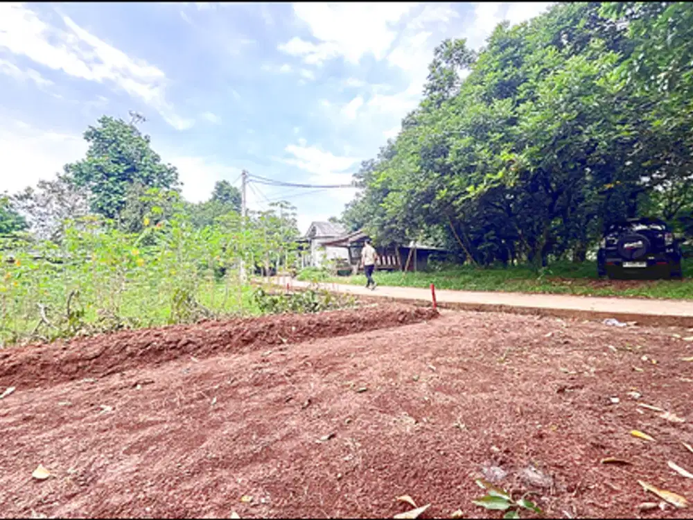 Tanah SHM 1 Jt-an, 10 Menit Pintu Tol Burangkeng