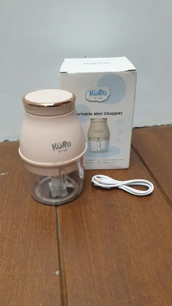 Portable Mini Chopper (Blender Makanan Bayi MPASI)