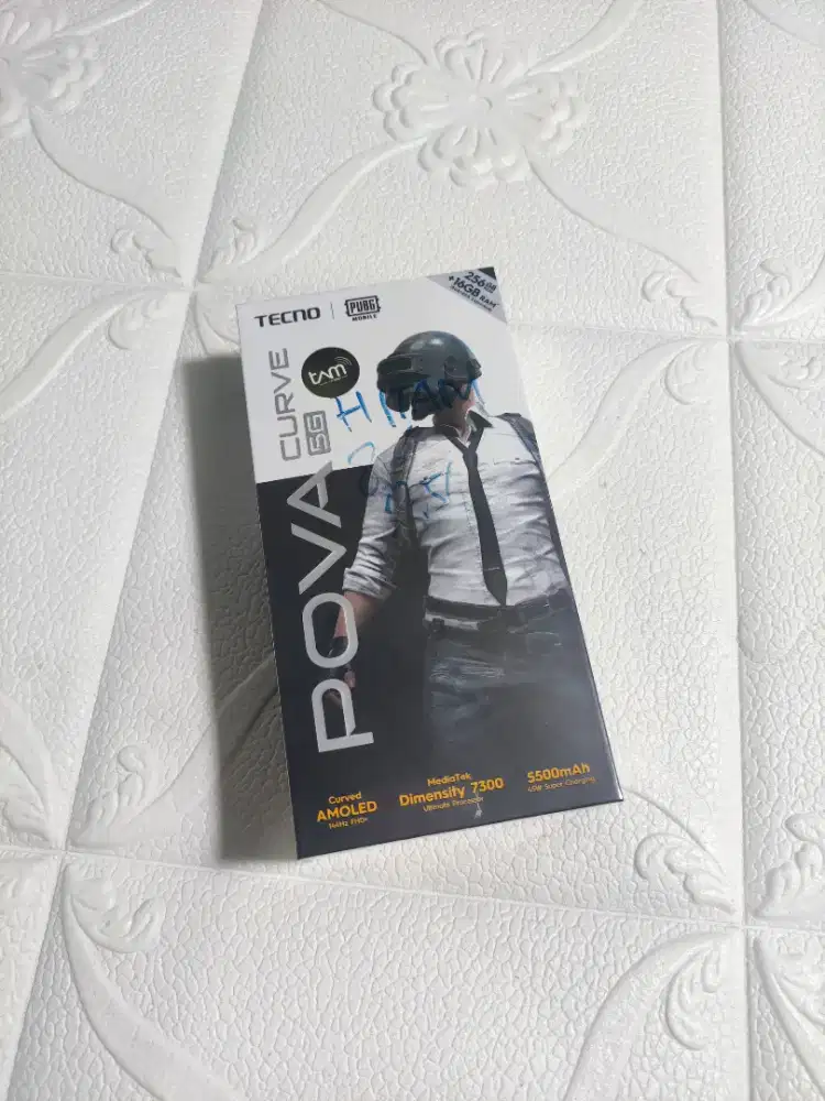 Baru Tecno pova curve 5G 8/256gb