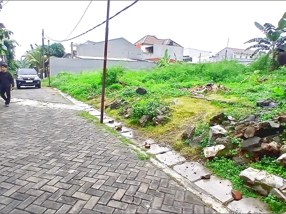 Tanah SHM Siap AJB, 4 Menit Pasmod Graha Raya