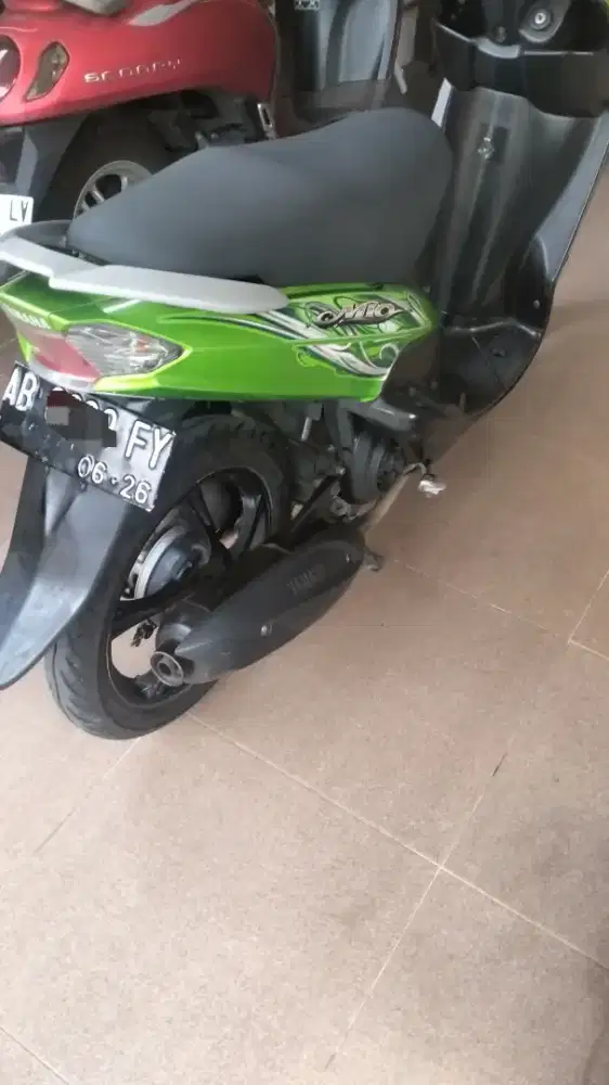 Motor siap jln mesin halus masih standar semua cat ori