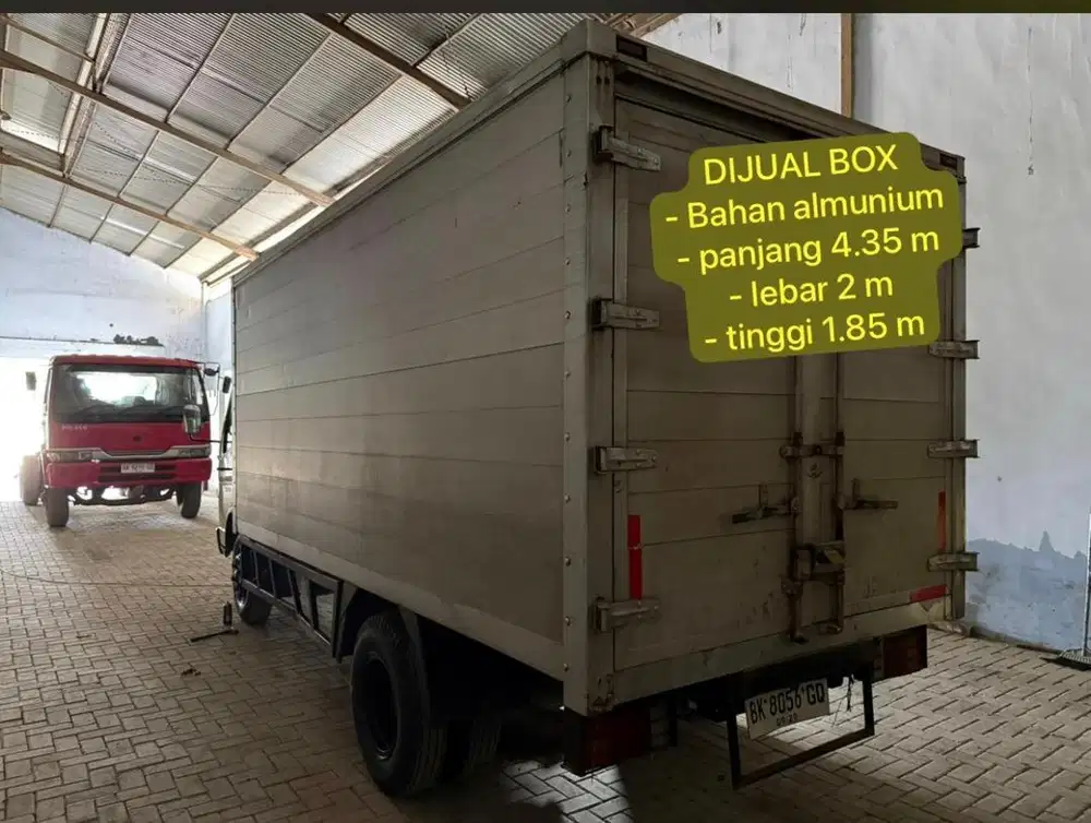 Box Almunium mobil canter colt diesel