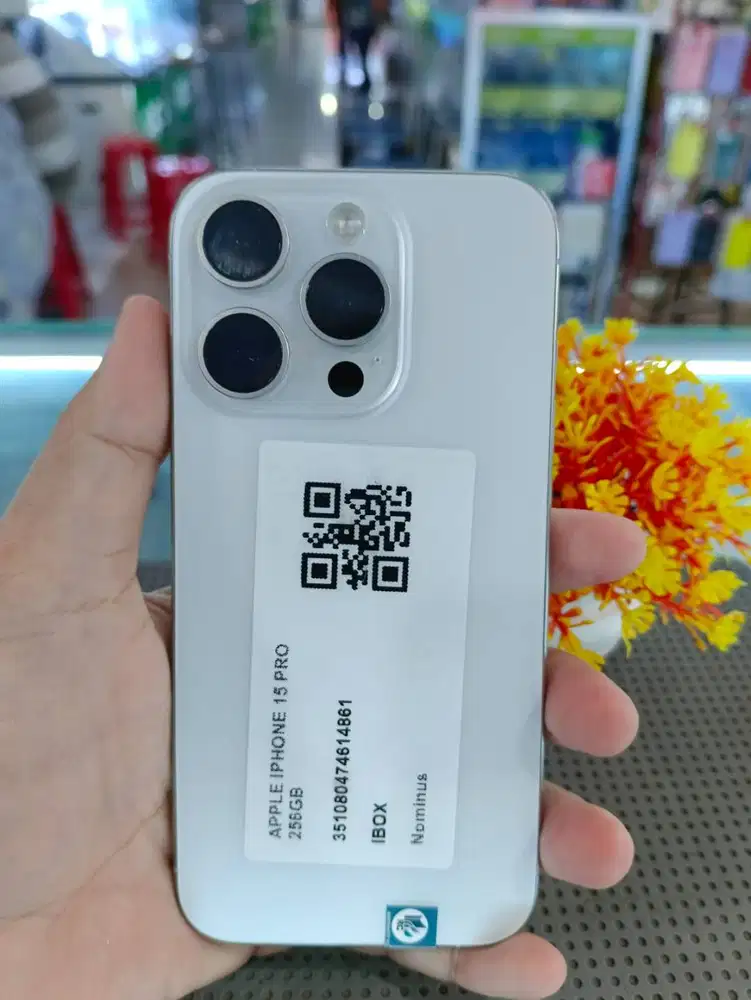 IPHONE 15 PRO 256GB SECOND INDO