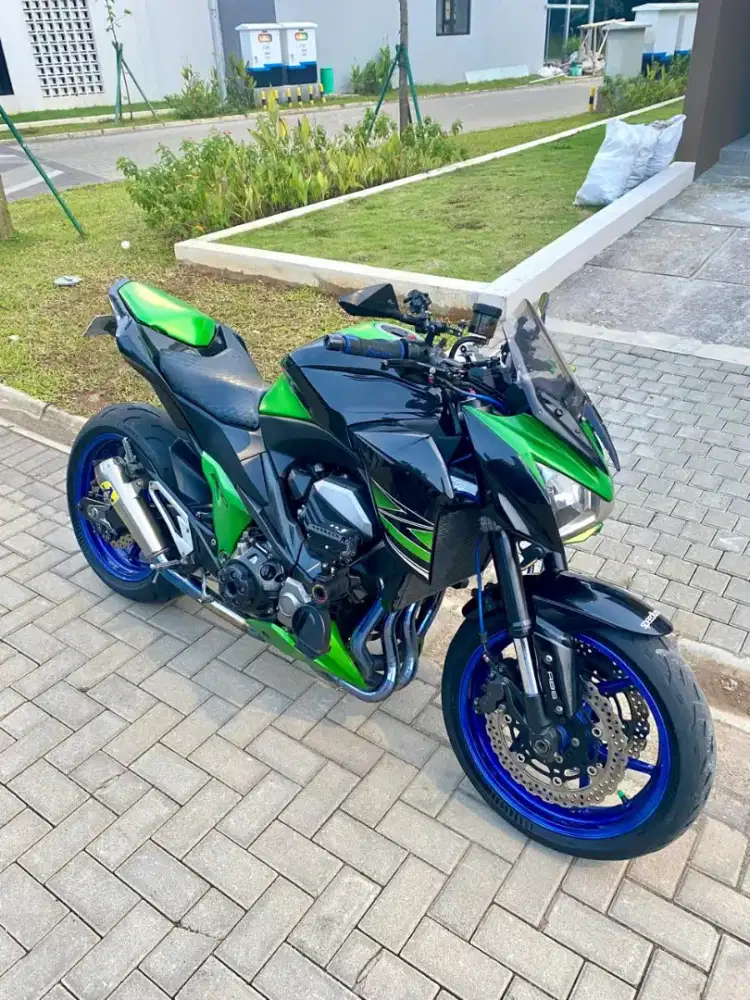 Kawasaki z800 fullpaper 2013 km 20rb