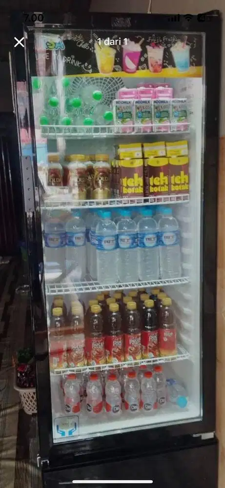 Dijual cepat showcase merk RSA dijamin cepat dingin