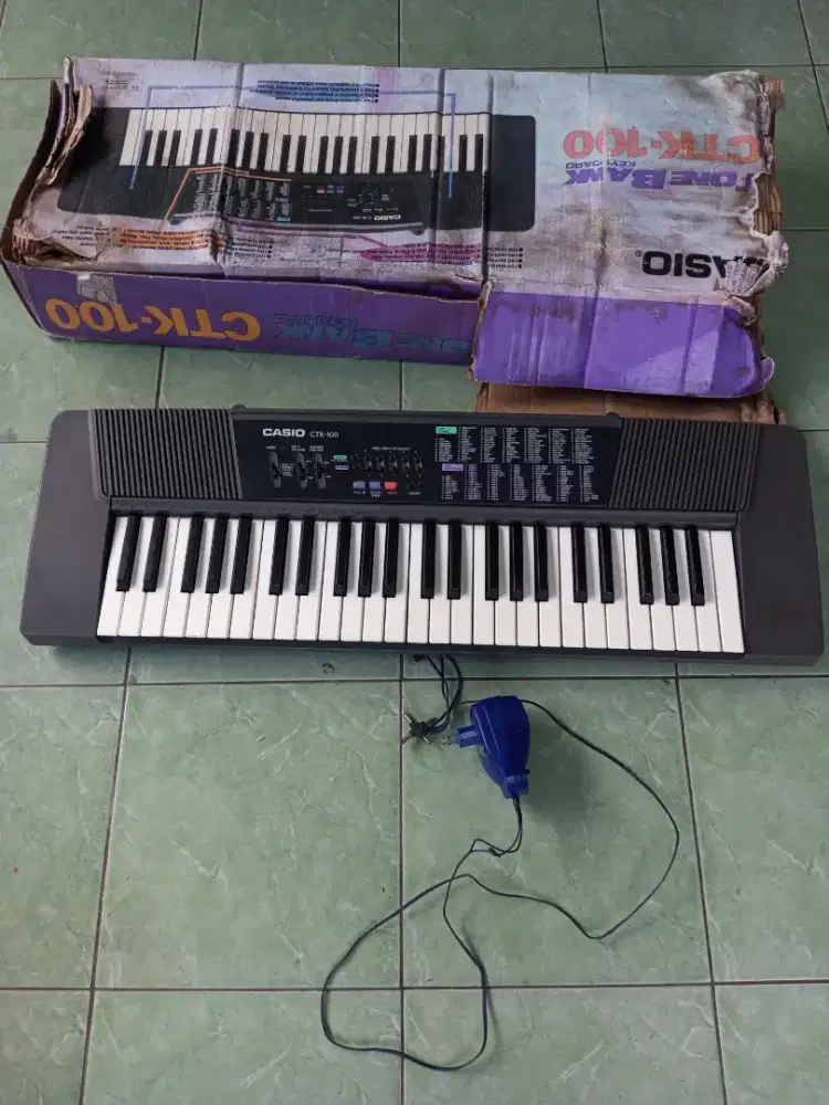 Keyboard piano casio ctk 100
