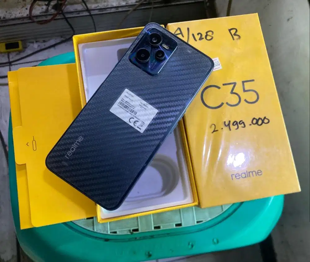 realme C35 4/128 Fullset