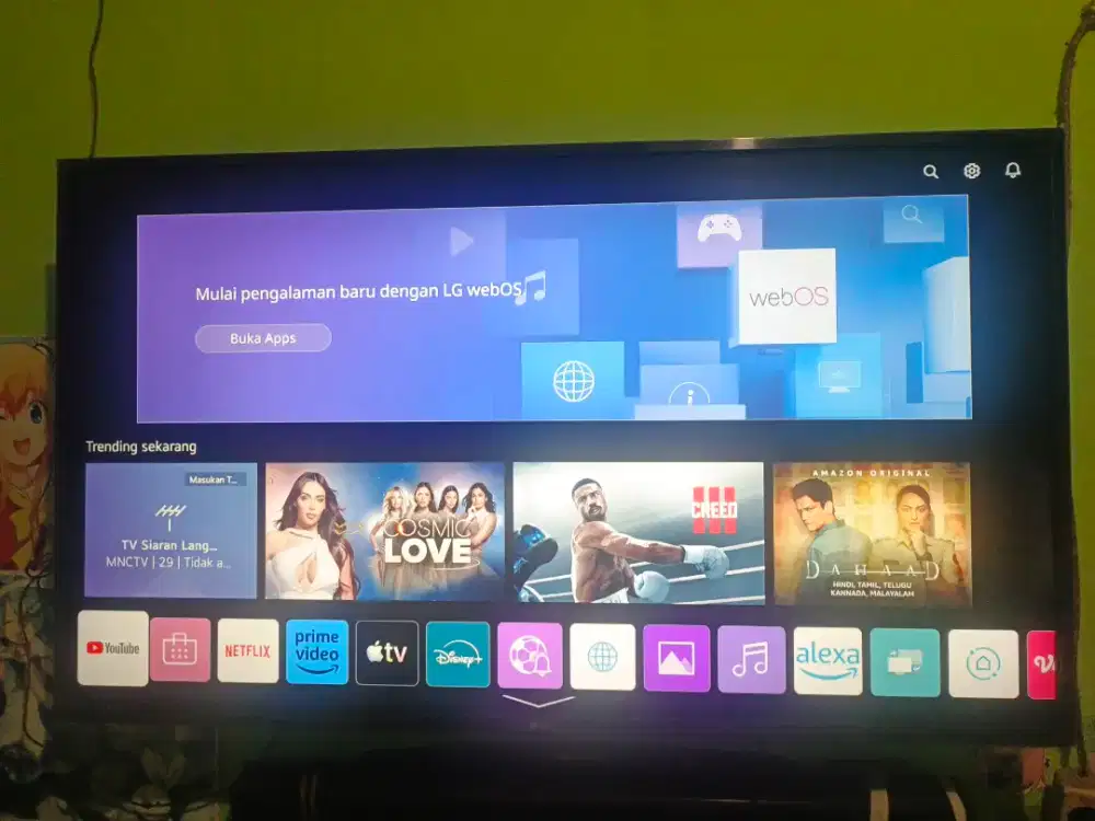 TV LG AQUA 55inchi android smart tv 4K