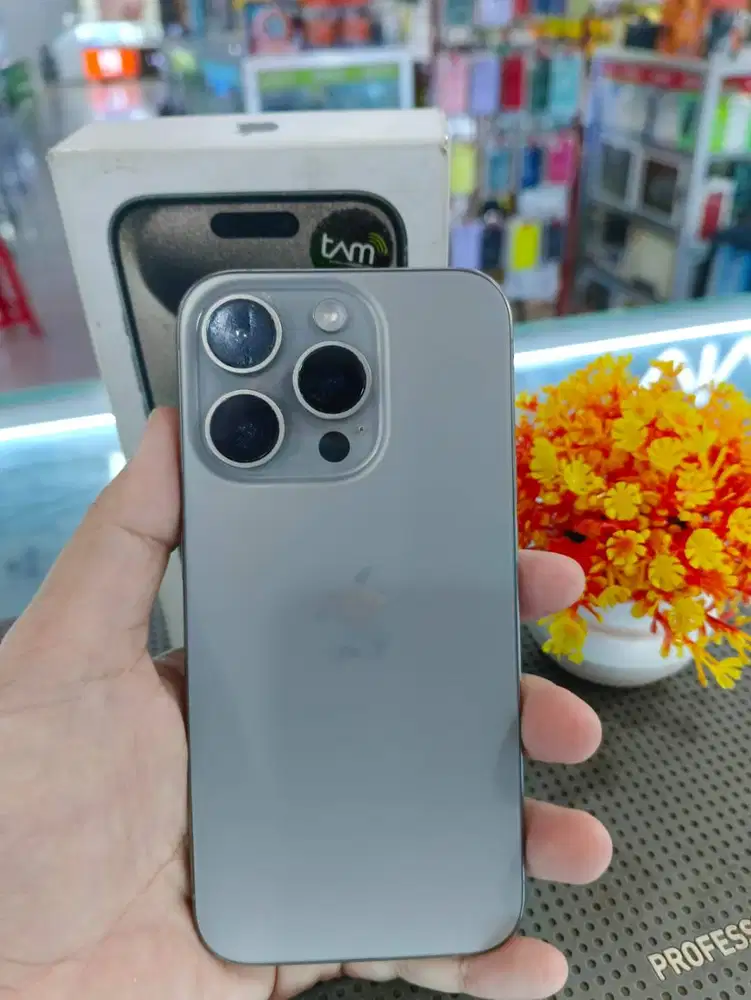 IPHONE 15 PRO 128GB SECOND INDO