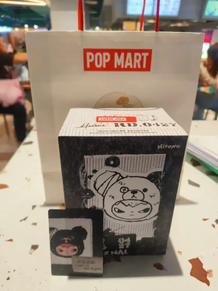 pop mart hirono road journal