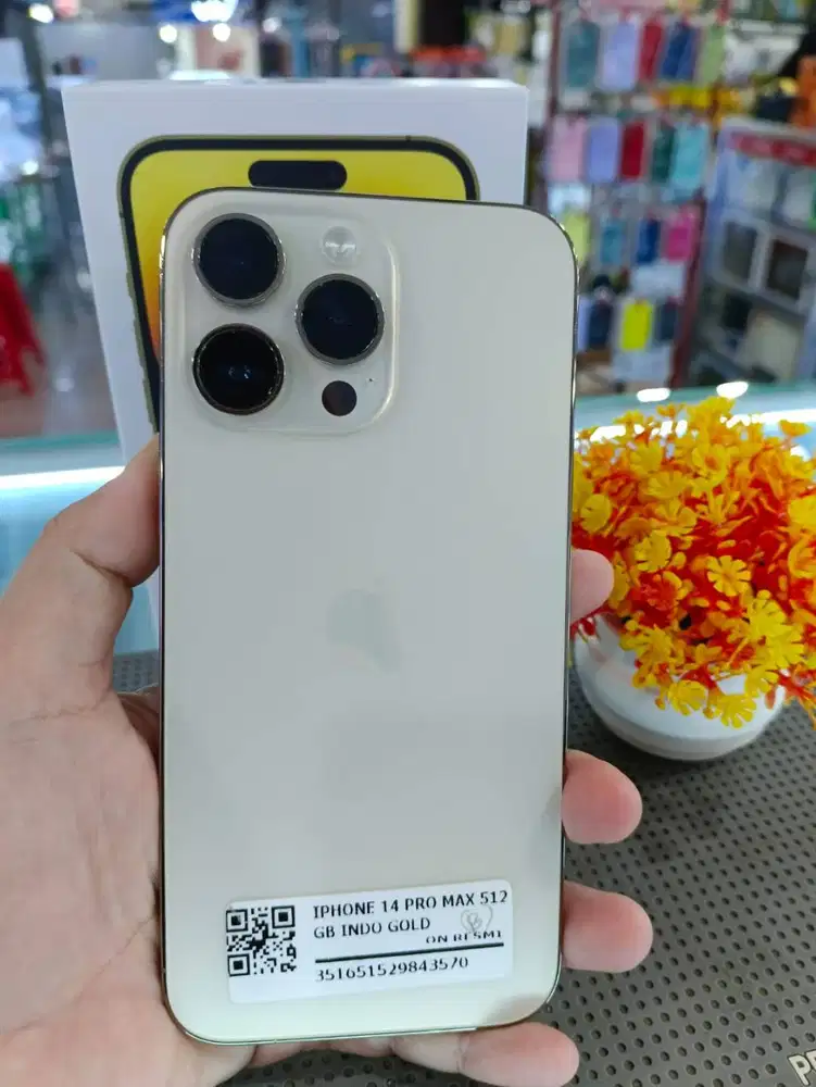 IPHONE 14 PRO MAX 512GB SECOND INDO