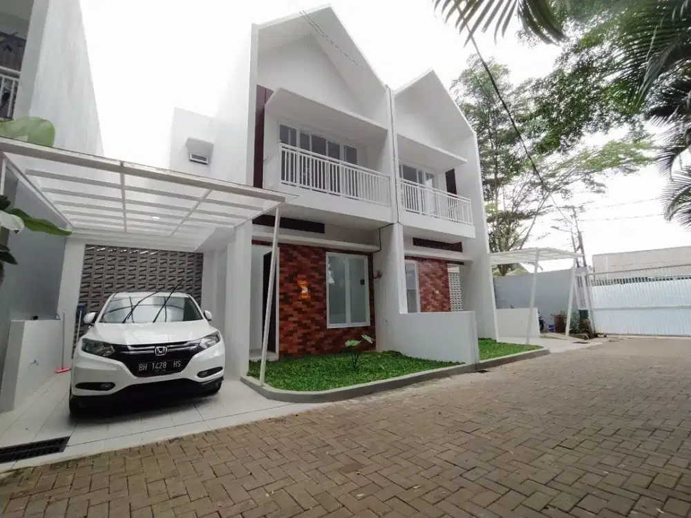 Rumah baru Luas tanah 81 meter free Biaya biaya hanya 400 meter ke stasiun Sudimara dan Bintaro