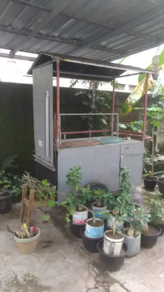 Dijual gerobak bekas jualan