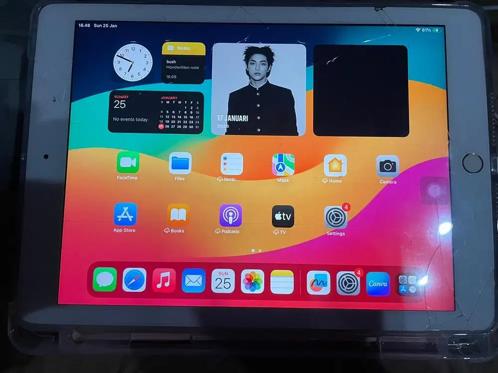 Ipad generasi 6 32 gb wifi only