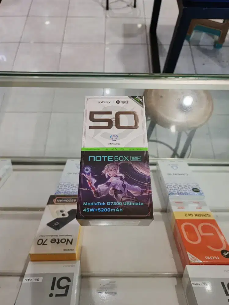 [ fast respon WA ] Infinix Note 50x 5G 8+8/256 Garansi resmi 1thn