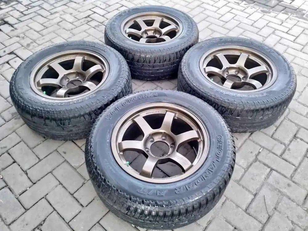 Velg R18 TE37 fortuner pajero terra everest hilux