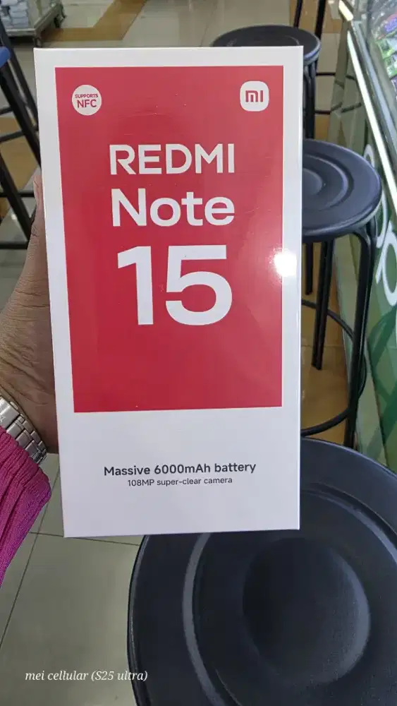 Xiaomi Redmi note 15 baru garansi resmi bisa tt bisa kredit bisa cod