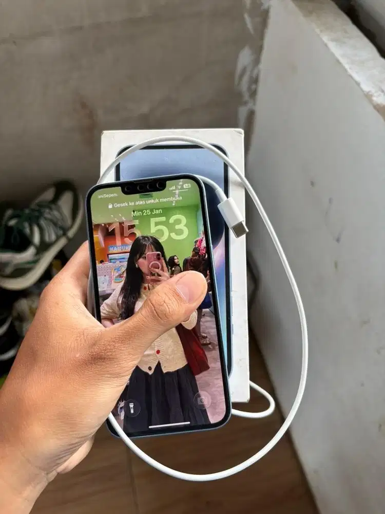 Resmi beacukai iphone 14 128gb fullset