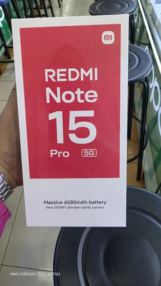 Xiaomi Redminote 15 pro 5G baru garansi resmi bisa tt bisa kredit