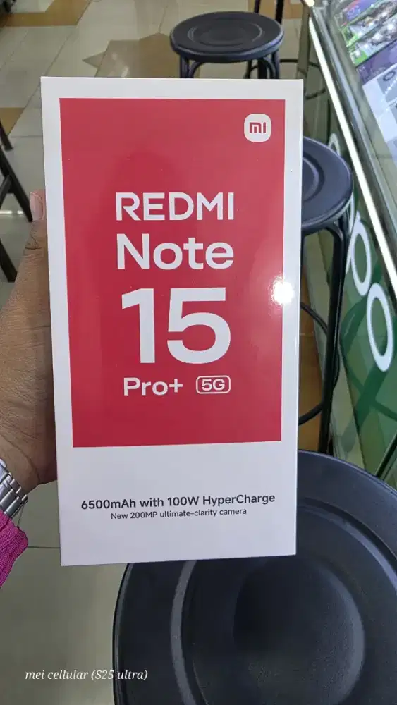 Xiaomi Redmi note 15 pro+ 5G baru garansi resmi bisa tt bisa kredit