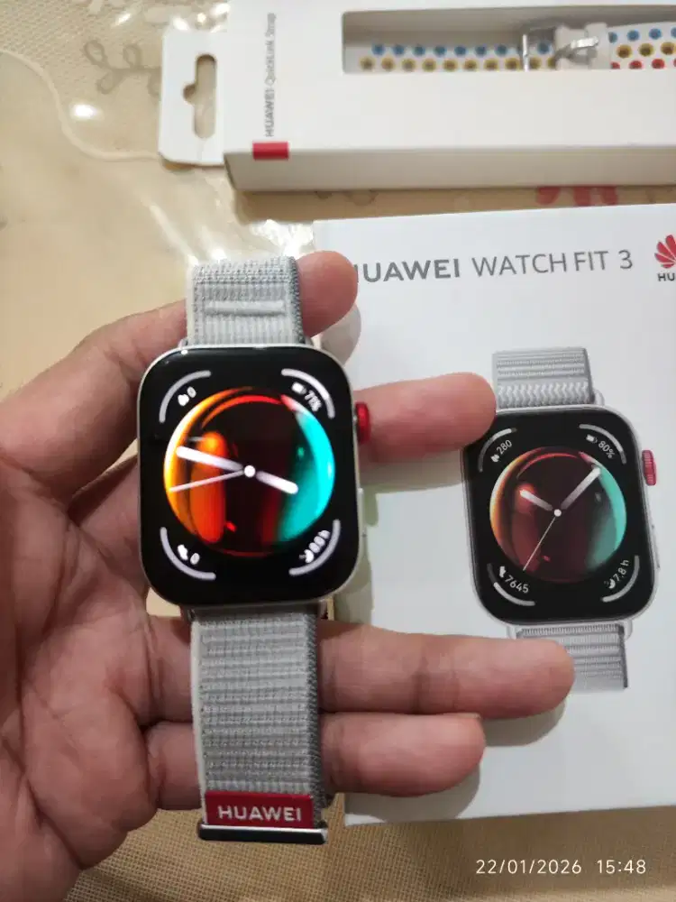 Jam Huawei Watch FIT 3 Versi *(NFC)*- Android/IOS
