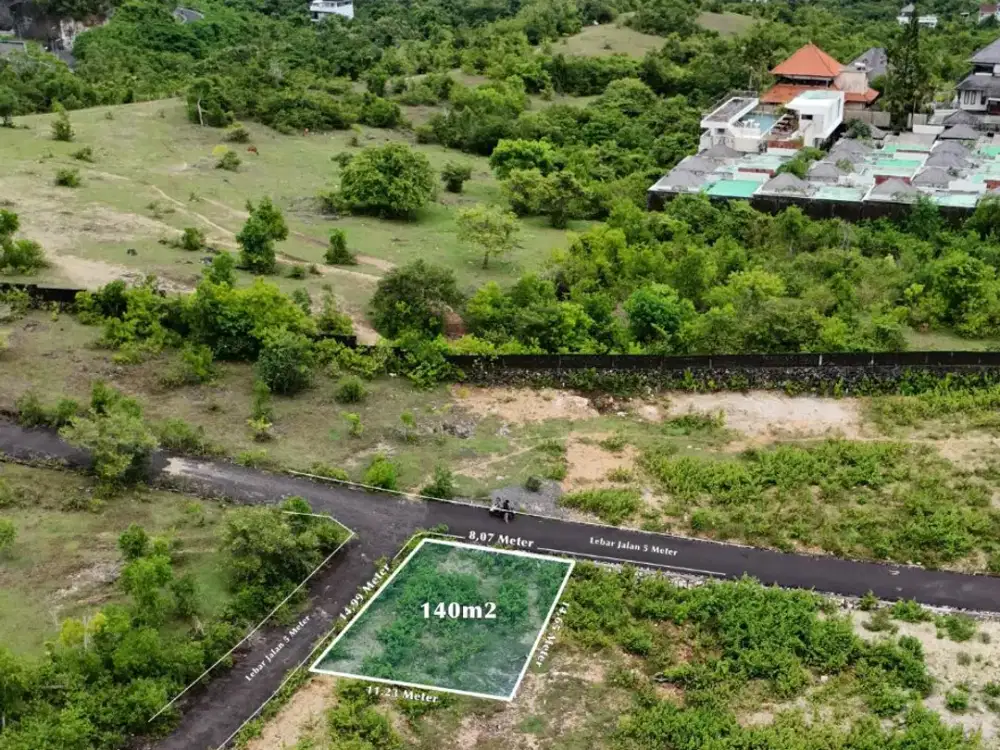 Dijual Tanah Daerah Jimbaran Dekat Kampus Udayana
