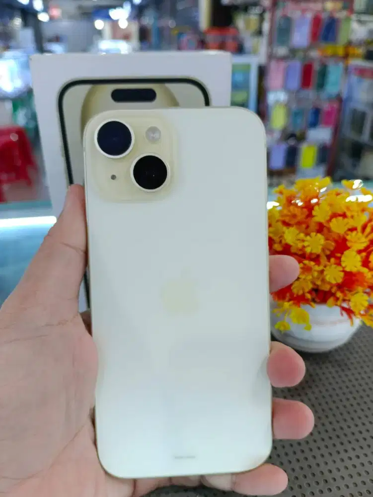 IPHONE 15 128GB SECOND INDO