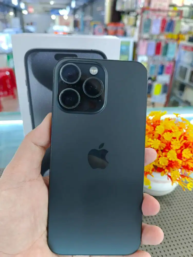 IPHONE 15 PRO MAX 256GB SECOND INDO