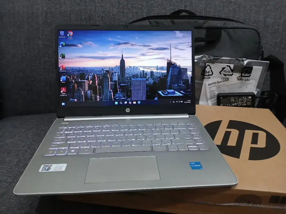 Laptop HP 14s Core i3 G12 16/512GB Fullset