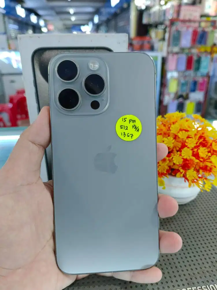 IPHONE 15 PRO MAX 512GB SECOND INDO