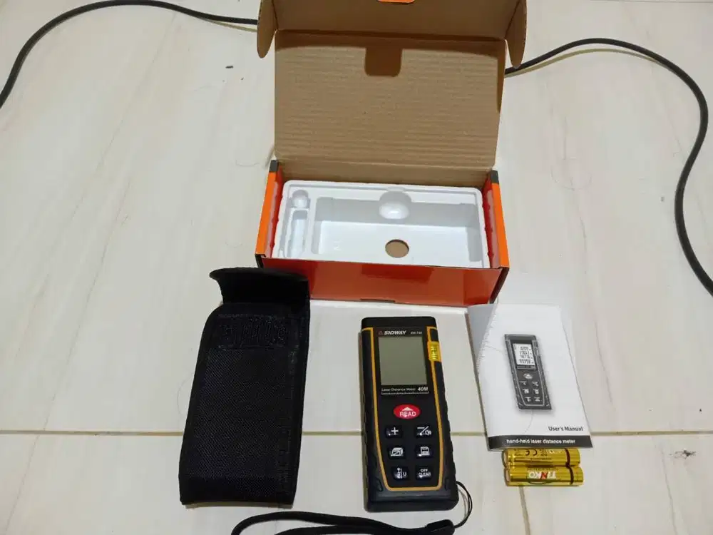 Laser Pengukur Jarak Sndway 40 M SW-G4S - Bekas Rasa Baru