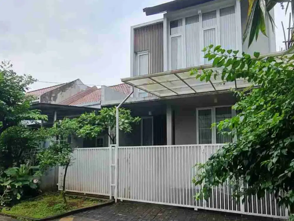 rumah minimalis area sektor 9 bintaro dekat pasar modern