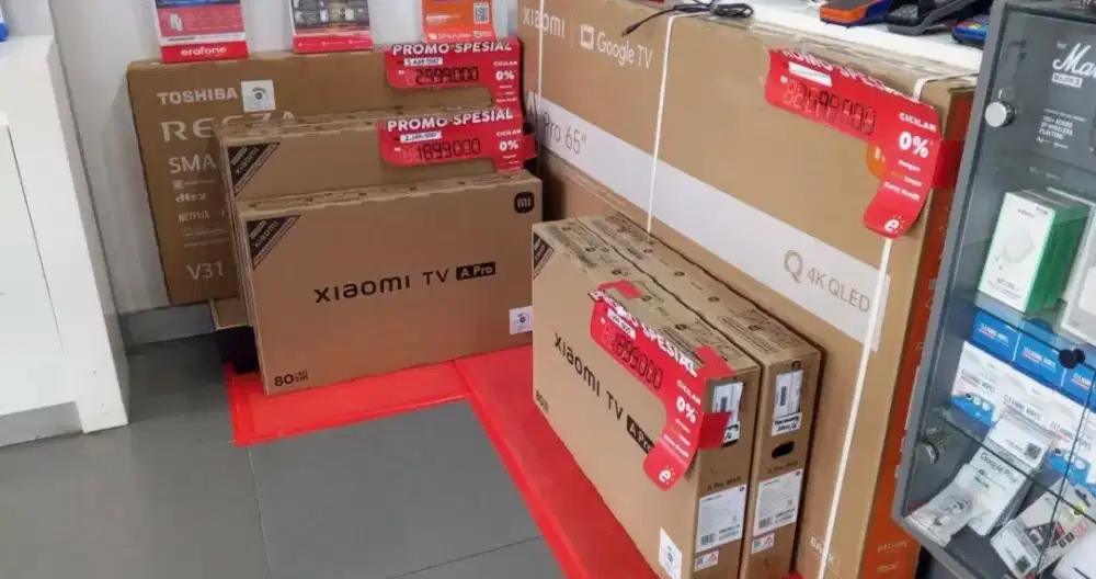 GOOGLE TV 1JT AN BISA CICILAN