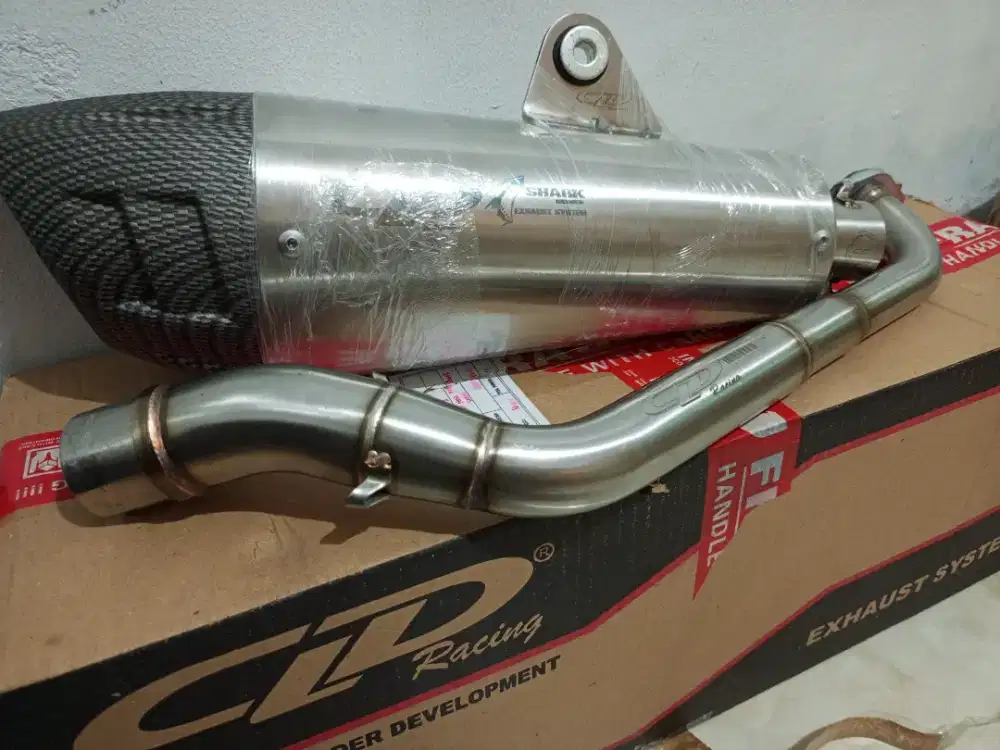 Knalpot aerox shark series