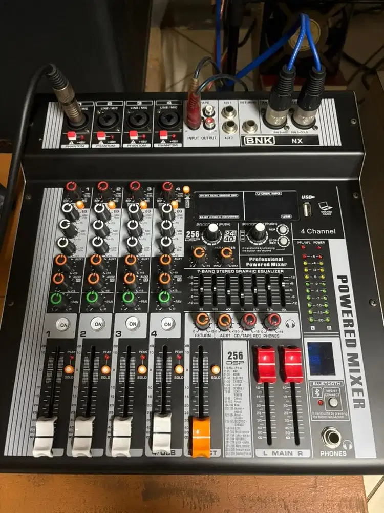 Powered Mixer BNK Nx 4channel