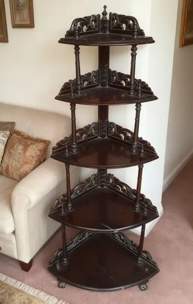 Rak sudut susun jati