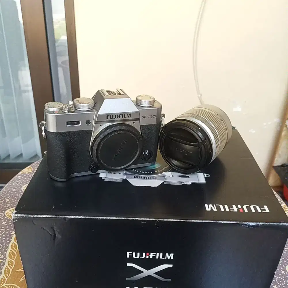 Fujifilm XT10 Kit 16-50mm OIS II Silver Argent