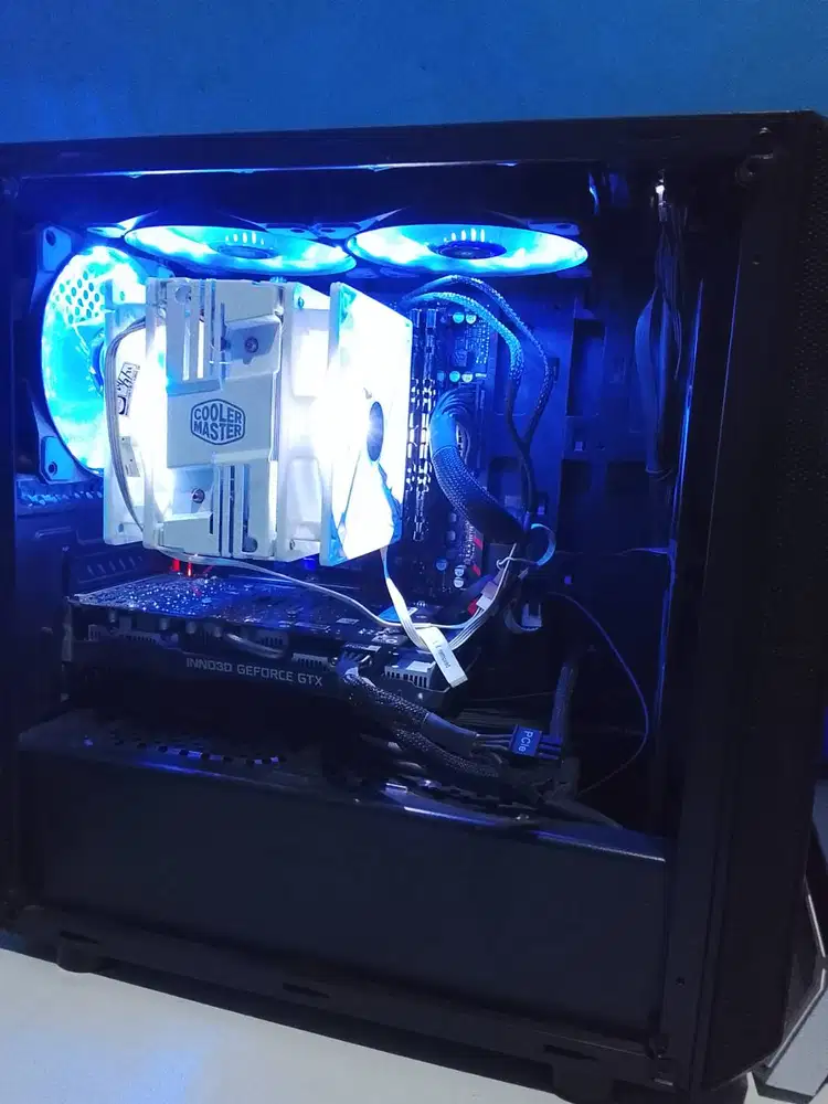 Full Set PC Gaming Editing – Ryzen 5600X, GTX 1660S, 16GB (Mulus)