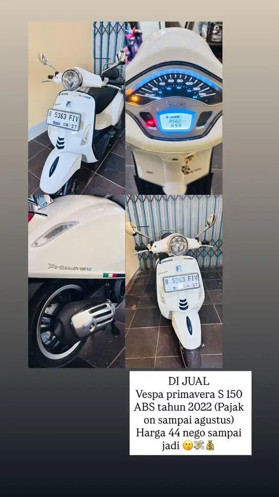 Vespa primavera s 150 Abs