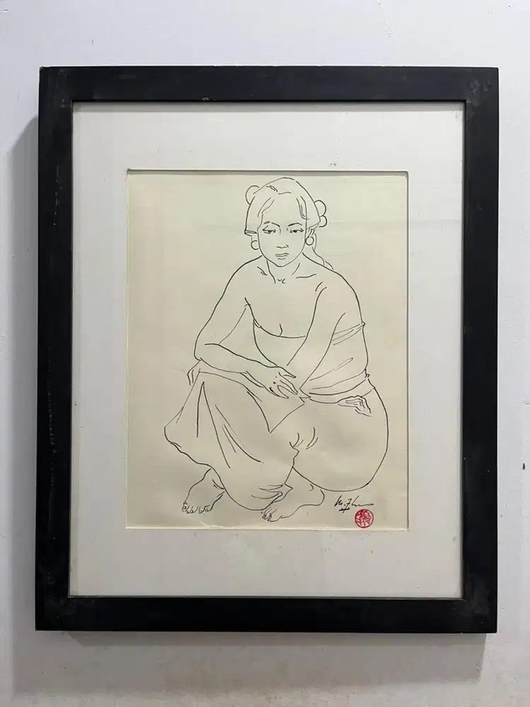 Lukisan kertas lee man fong