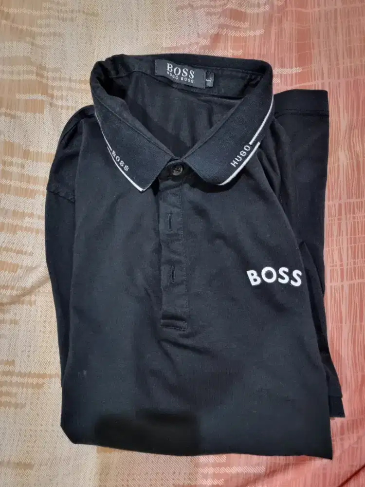 Kaos tshirt pria Hugo Boss original
