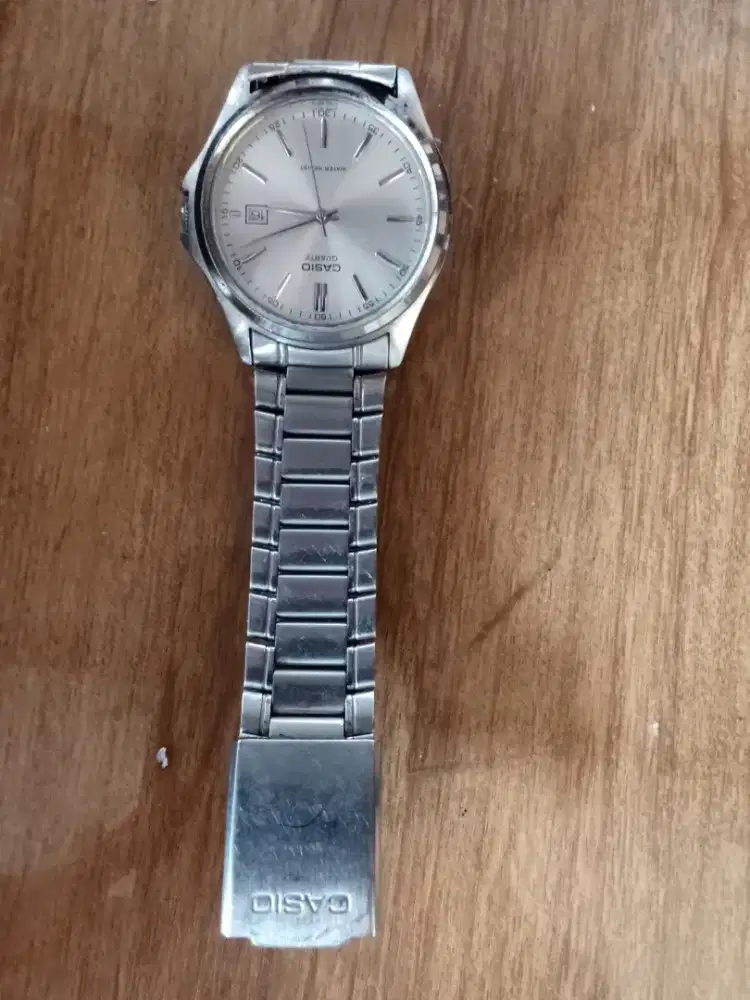 Preloved Jam Casio MTP 1183 bagus, normal, COD Cijantung Dsk