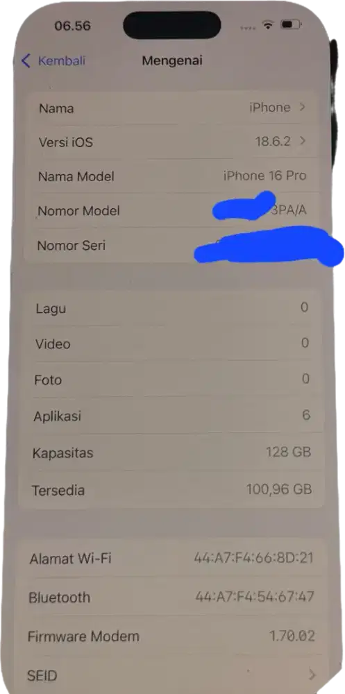 Iphone 16 pro 128 ibox