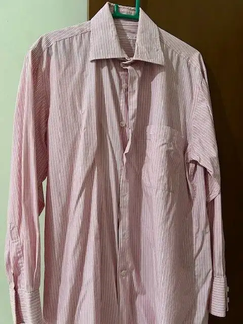 kemeja kerja pria pierre cardin uk L