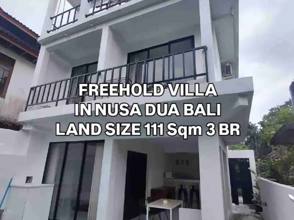 Dijual Cepat Villa Murah di Nusa Dua Badung Bali