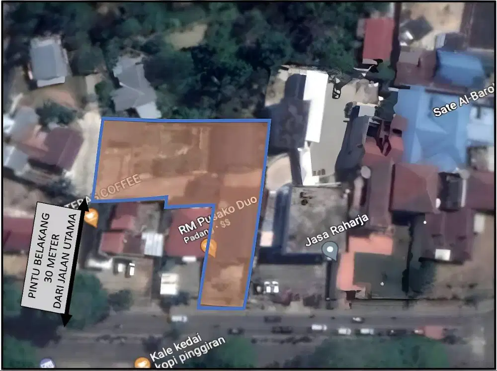 Rumah lokasi Kota Jambi - Luas 1403m² LB 527m²