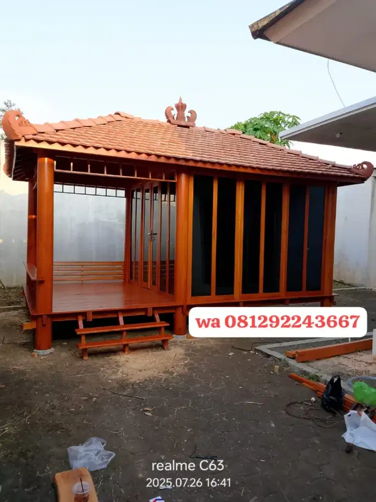 gazebo dinding kaca